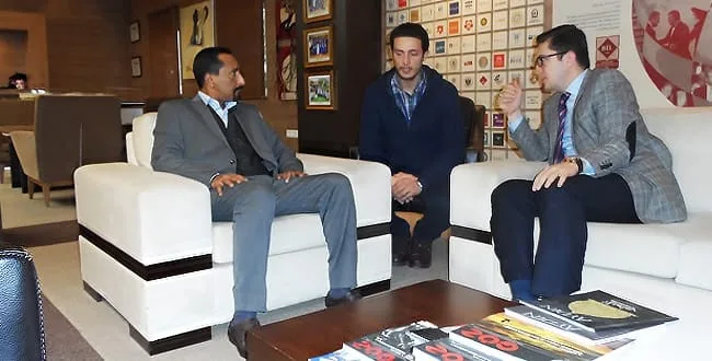 جامعة اسطنبول أيدن - زيارة اوكي تمام