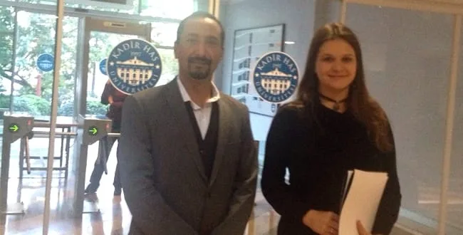 kadir has university - OK TAMAM visit