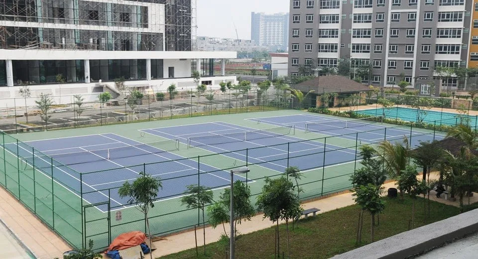 Limkokwing University tennis stadium