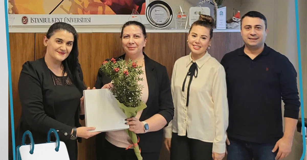 زيارة اوكي تمام - جامعة اسطنبول كينت